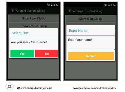 dialog box example in android