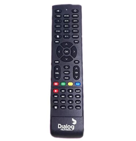 Dialog Tv Remote Control Not Working