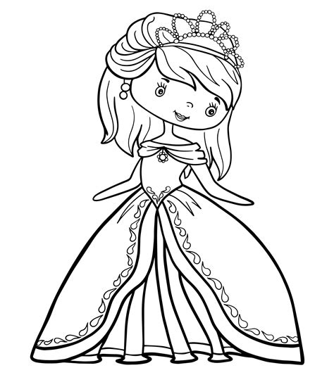 diamentowa księżniczka kolorowanka do wydruku