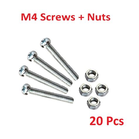 diameter of 4mm screw