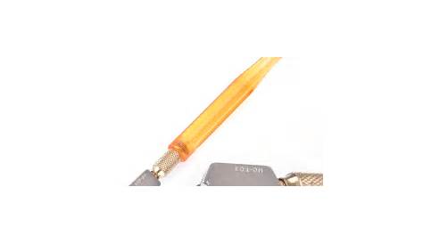 Us 3 98 Tile Cutter Diamond Tipped Glass Cutter Metal Handle Steel Blade Oil Feed Cutting Tools Ay099 Sz In Glass Cutter From Tools On