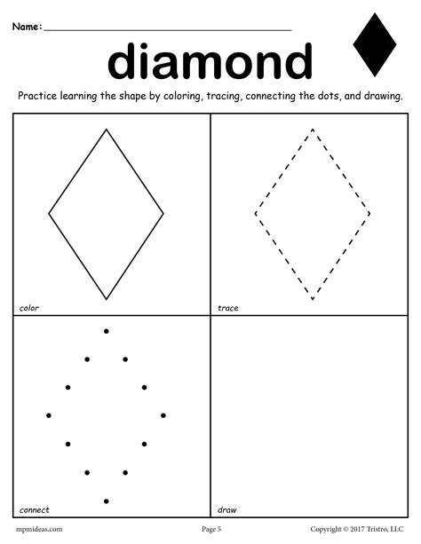Diamond Activity Preschool