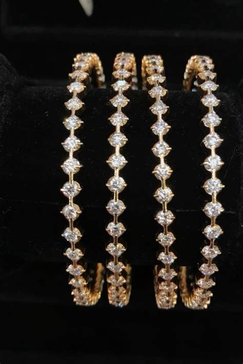 Diamond Bangles Designs