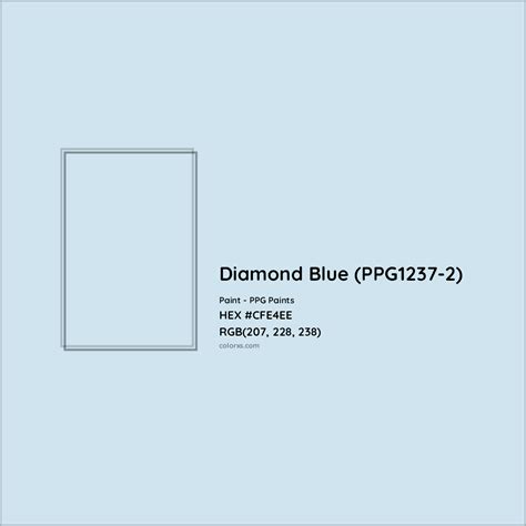 Diamond Blue Paint Code