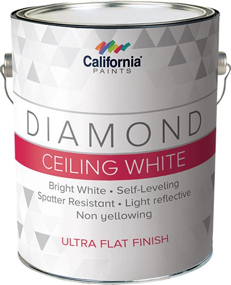diamond collection flat white paint