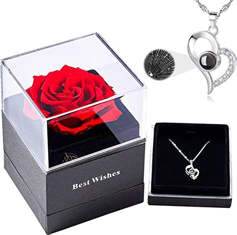 Diamond earrings in a box romantic gift
