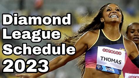diamond league athletics schedule