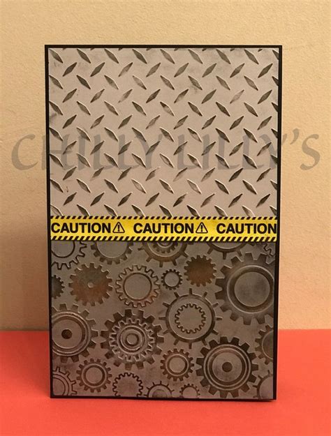 Diamond Plate Embossing Folder