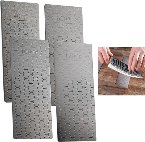 Diamond Sharpening Stone Set Of 4
