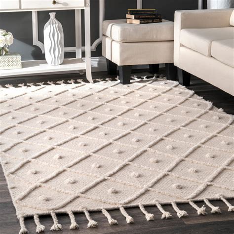 Diamond Wool Area Rug