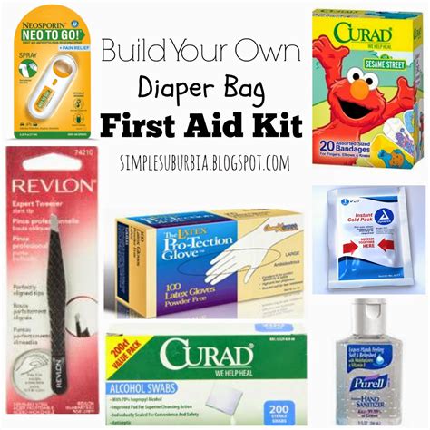 Diaper Bag First Aid Kit