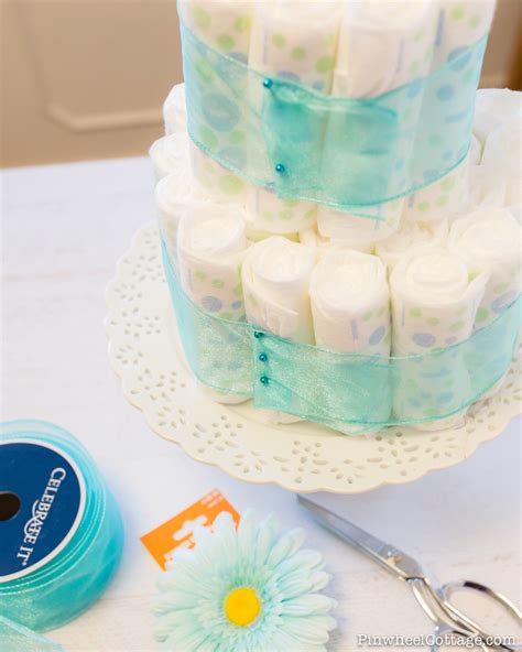 Diaper Cake Ribbon Width