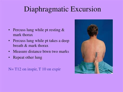 Diaphragmatic Excursion Copd