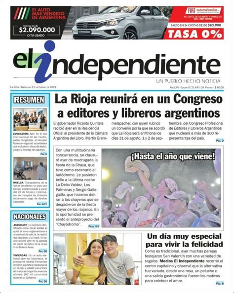 diario el independiente la rioja argentina