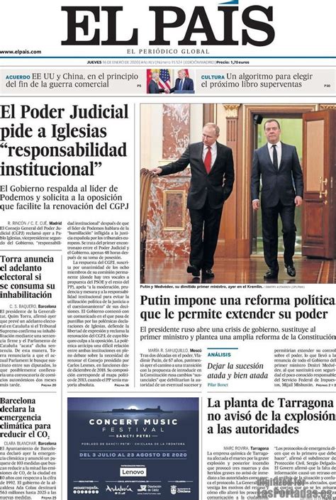 diario el pais espana news