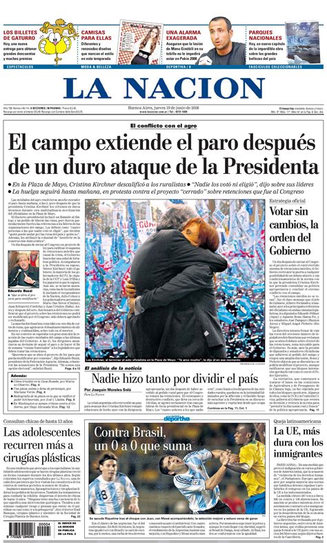 diario la nacion de argentina de hoy