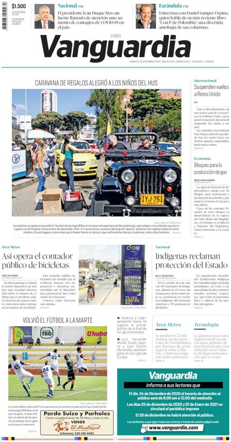 diario vanguardia liberal bucaramanga