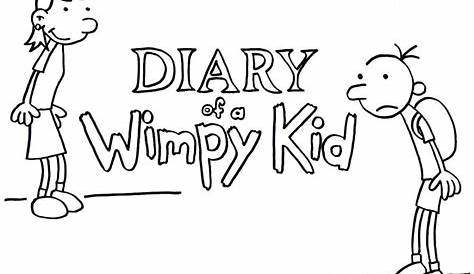 Diary Of A Wimpy Kid Coloring Pages To Print Coloring Home