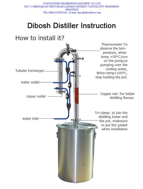 Dibosh Distiller Instructions