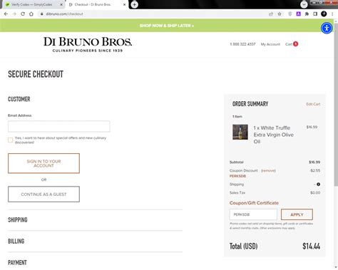 Dibruno Brothers Promo Code