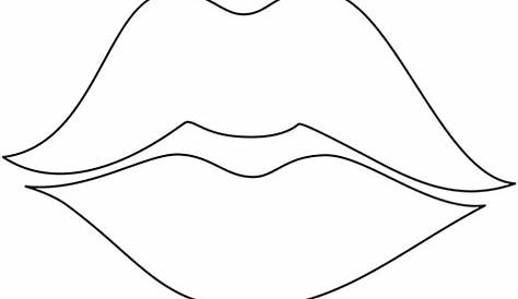 Dibujo Beso libro para Colorear Labio Amor - beso png dibujo