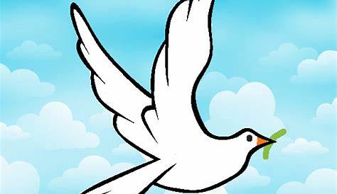 dibujo de paloma de la paz para imprimir - Buscar con Google | Paloma