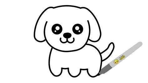 Cómo dibujar Un Cachorro 】 Paso a Paso Muy Fácil 2023 Dibuja Fácil