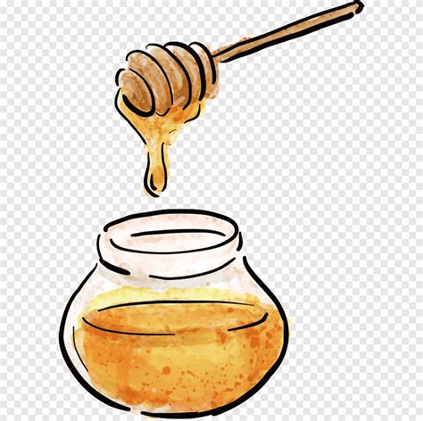 dibujo lindo imprimible boceto de tarro de miel para colorear 8384565