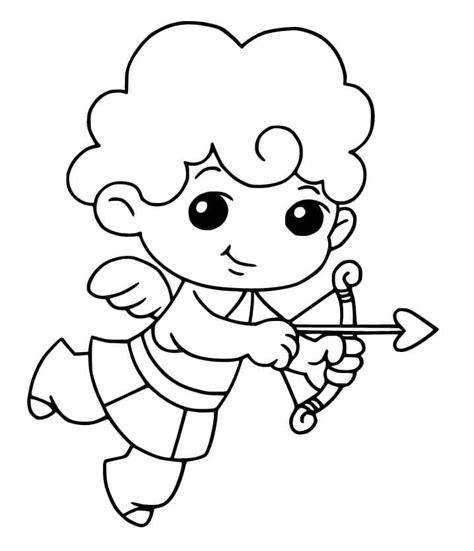 Dibujos De Cupido Para Colorear