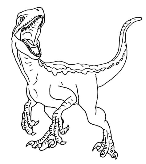 Dibujos De Jurassic World 2 Para Colorear