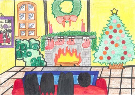 Dibujos De Navidad Para Ganar Un Concurso