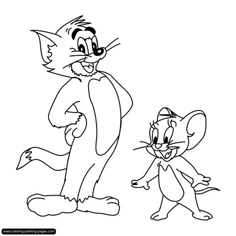 Dibujos De Tom Y Jerry Para Colorear