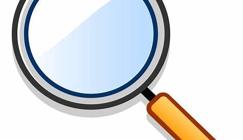 Download Magnifying glass vector illustration. Flat magnifying glass