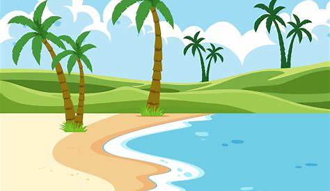 dibujos en la playa - Google Search | Beach illustration, Summer beach