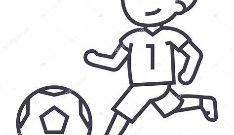 Niños Jugando Futbol Para Colorear Faciles : 78 Ideas De Ninos Futbol