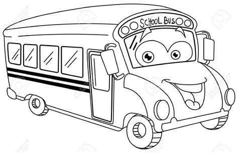 Dibujo para colorear autobús escolar Img 22688