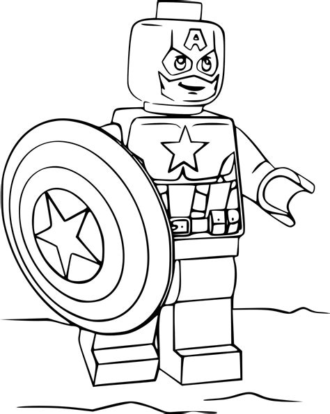 Lego para colorear 🥇 ¡DIBUJOS para imprimir y pintar!