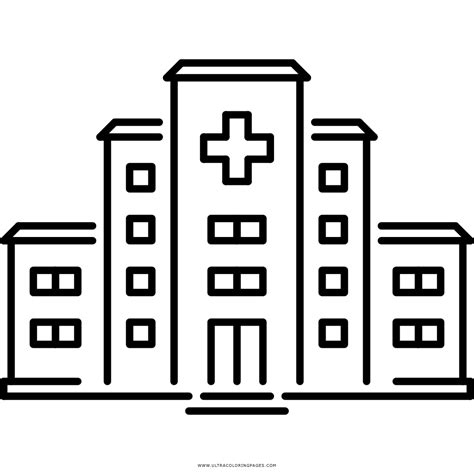 Dibujo De Hospital Para Colorear Ultra Coloring Pages