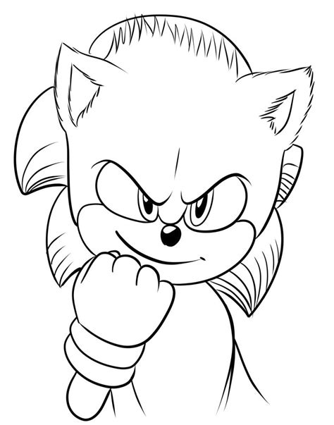 Dibujos Para Colorear Sonic 2