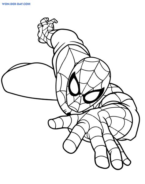 167 dibujos de Spiderman para colorear Oh Kids Page 3