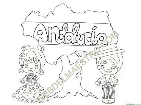 Dibujos Para El Día De Andalucía