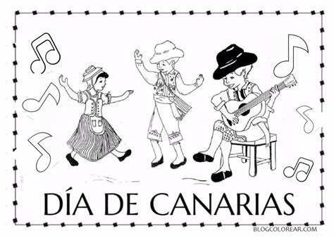 Dibujos Para El Dia De Canarias
