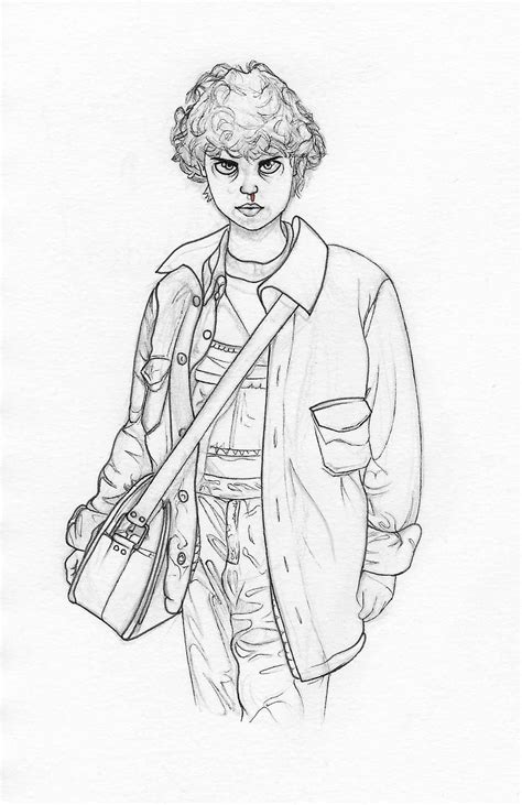 Dibujos Stranger Things para pintar. Descargar o imprimir gratis