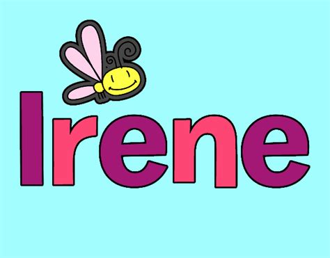 Dibujos Con El Nombre De Irene