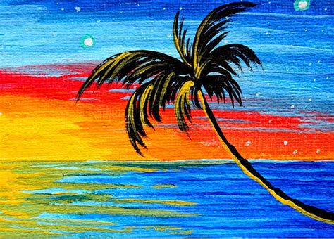 Dibujos Con Pintura Acrilica Faciles Para Niños Lopez