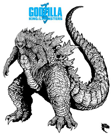 Dibujo de Godzilla 2019 King of the Monsters a Lápiz YouTube