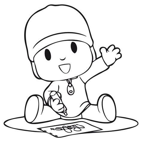 Pocoyo Páginas Para Colorear Best Coloring Pages For Kids