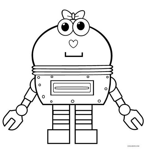 Dibujos De Robots Para Colorear