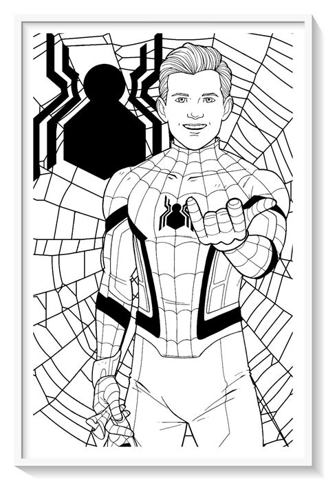 Dibujos De Spiderman Para Imprimir Y Colorear