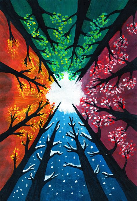 10+ Dibujos Faciles Con Temperas Ayayhome